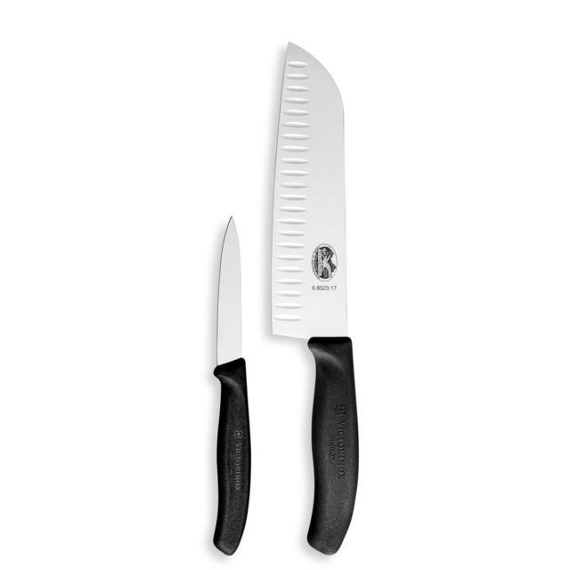 Victorinox Swiss Army Classic 2-Piece Santoku Knife Set