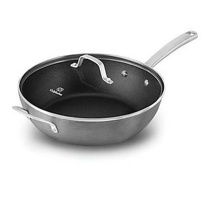 Calphalon® Classic™ Nonstick 12-Inch Covered Jumbo Fry Pan with Helper Handle