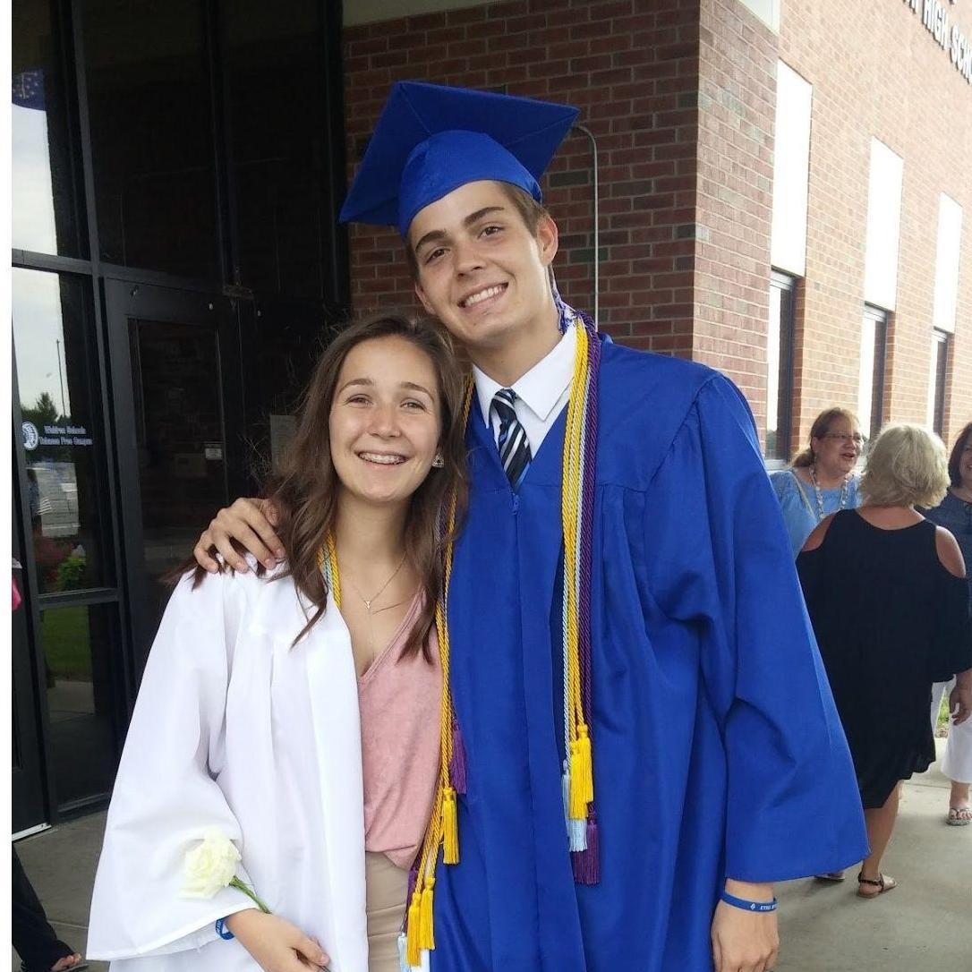 Graduating high school together