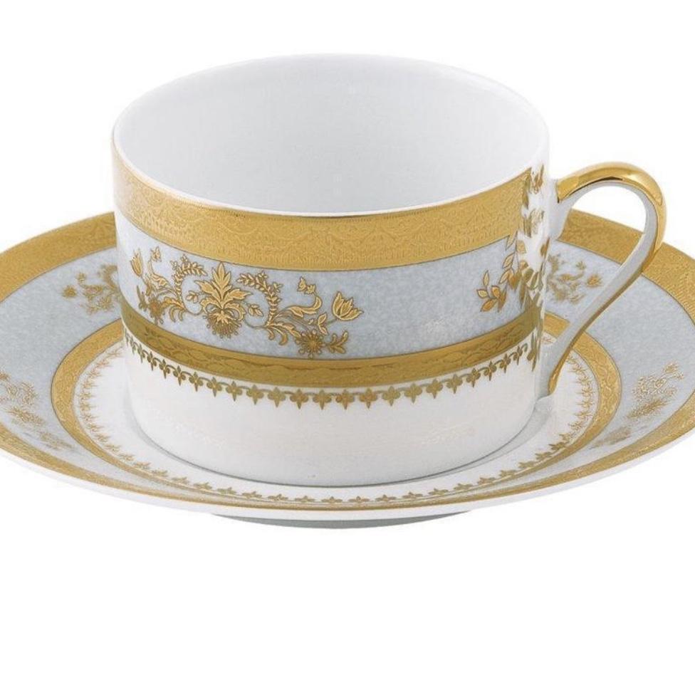 Orsay powder blue Tea Cup by Deshoulieres