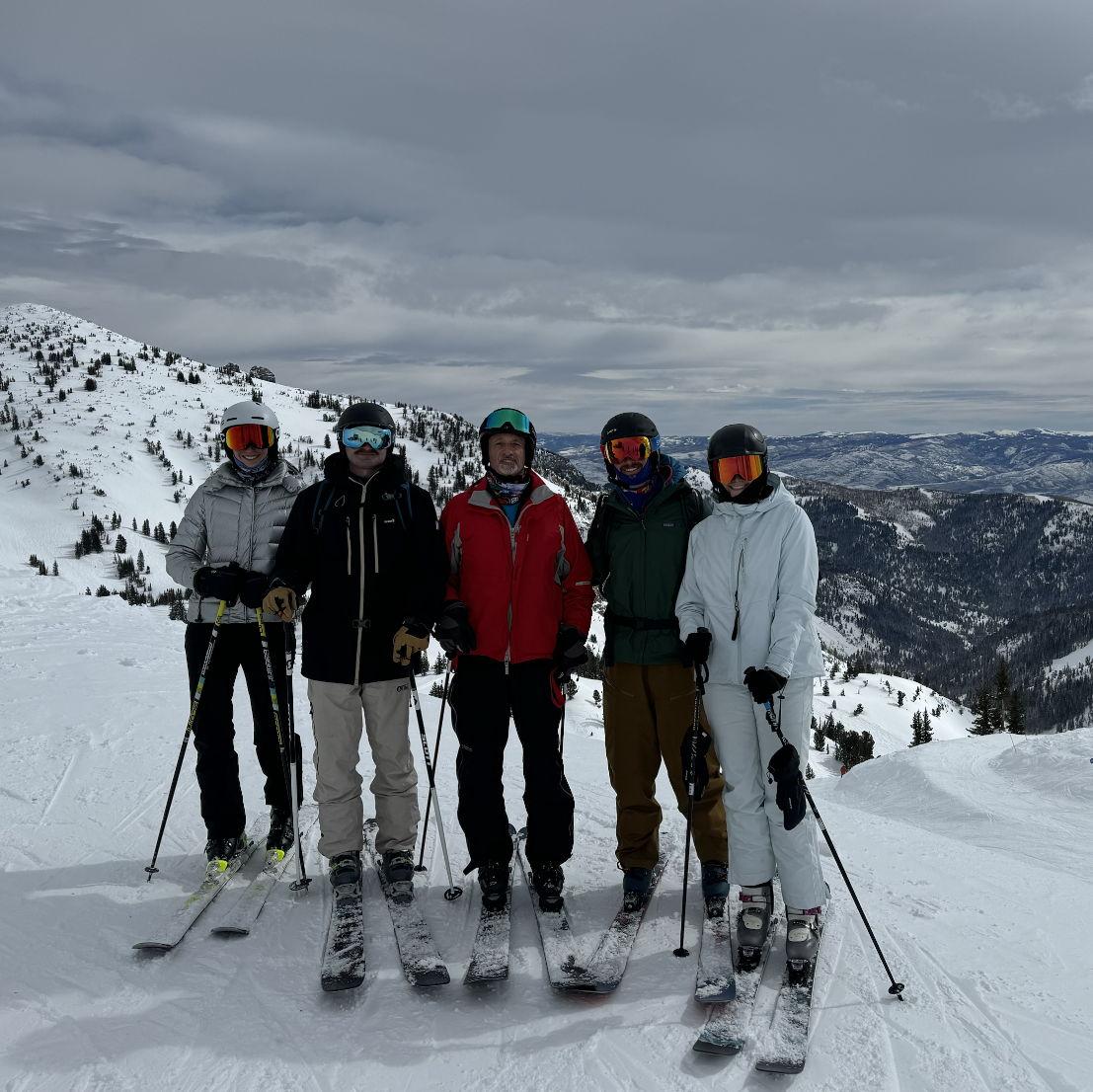 During a ski trip to Utah with Barlow Sr, Emma, and Colin
