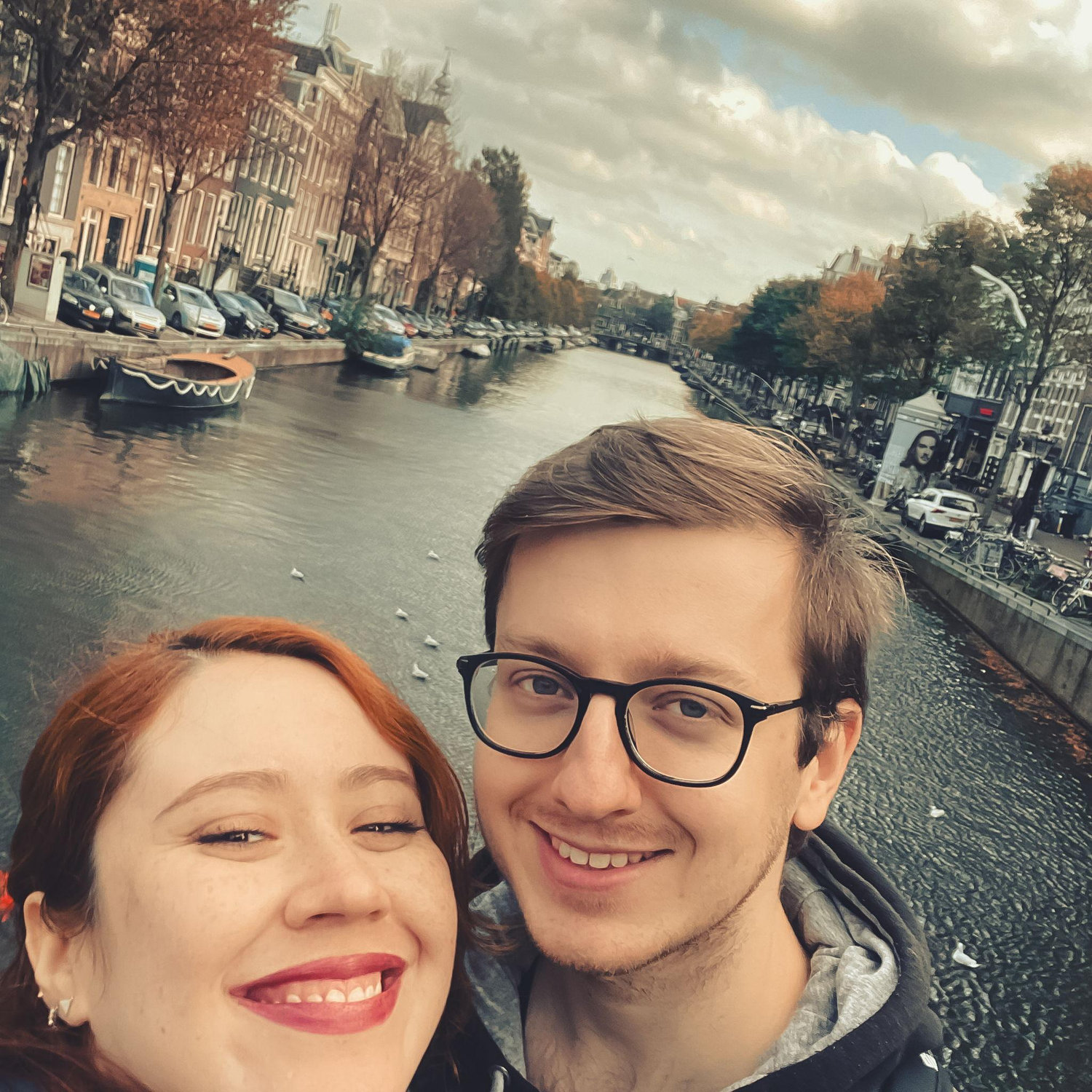 Our first trip out of Czechia, we went to Amsterdam