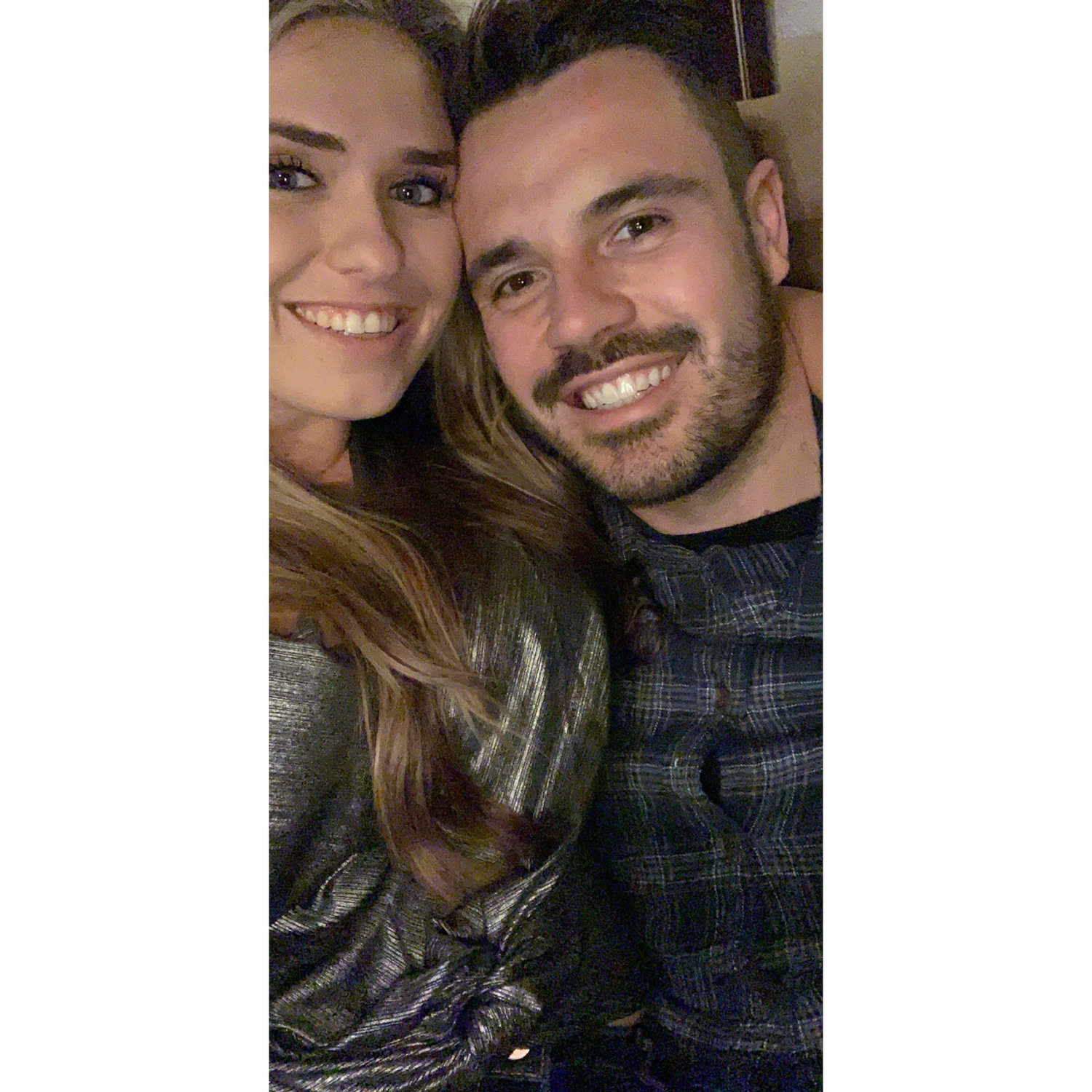 First picture together while dating!