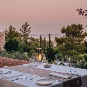Dinner at Amanruya Bodrum