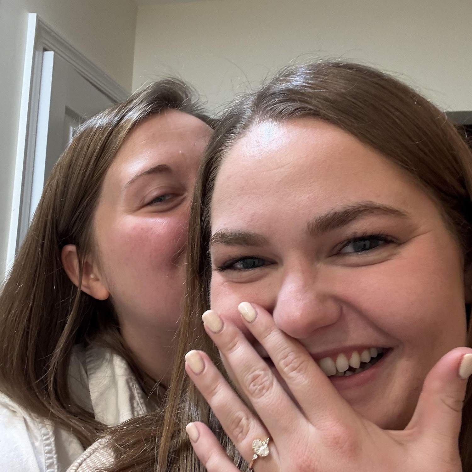 Right after Kelly proposed in November 2024.