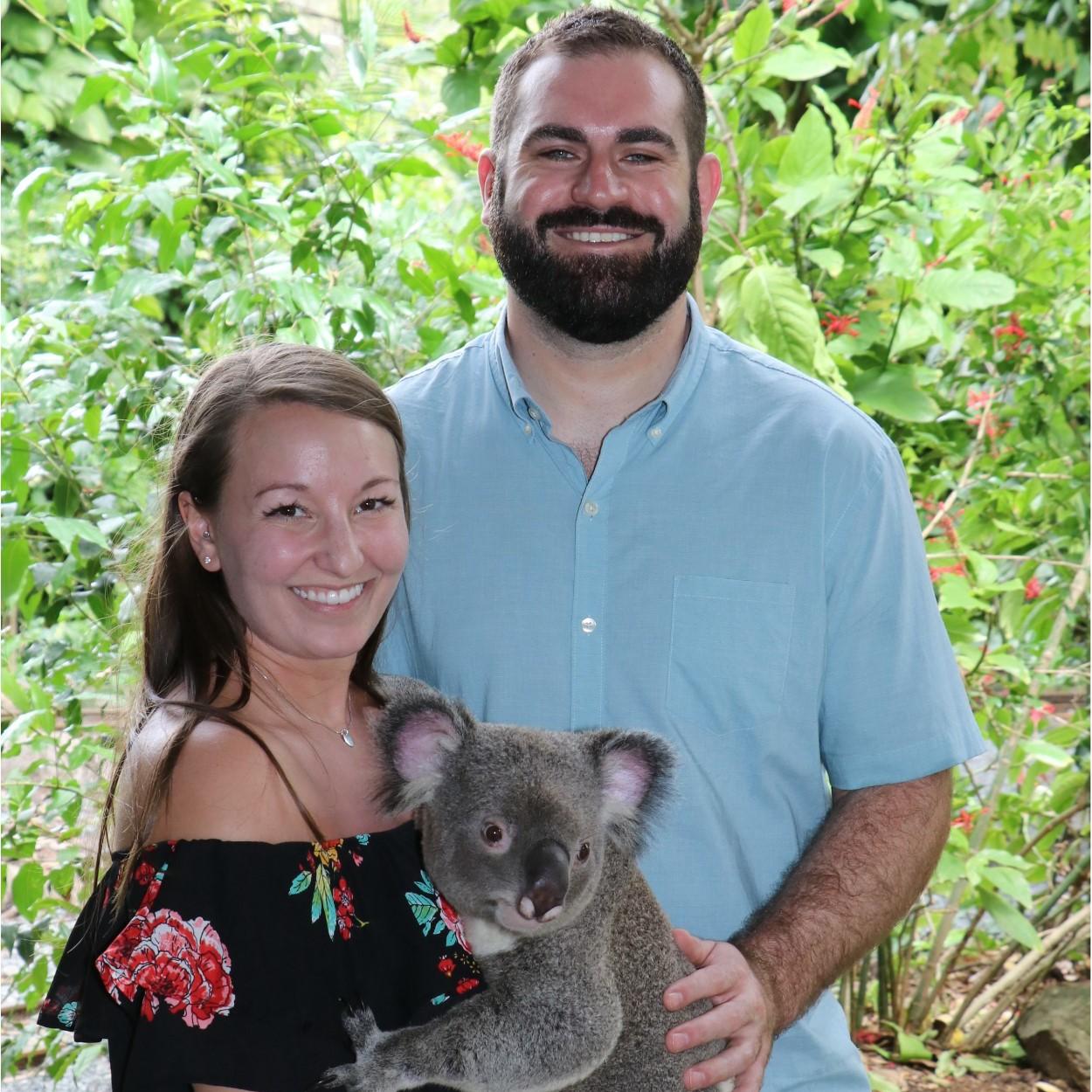 That one time we held a koala bear!!