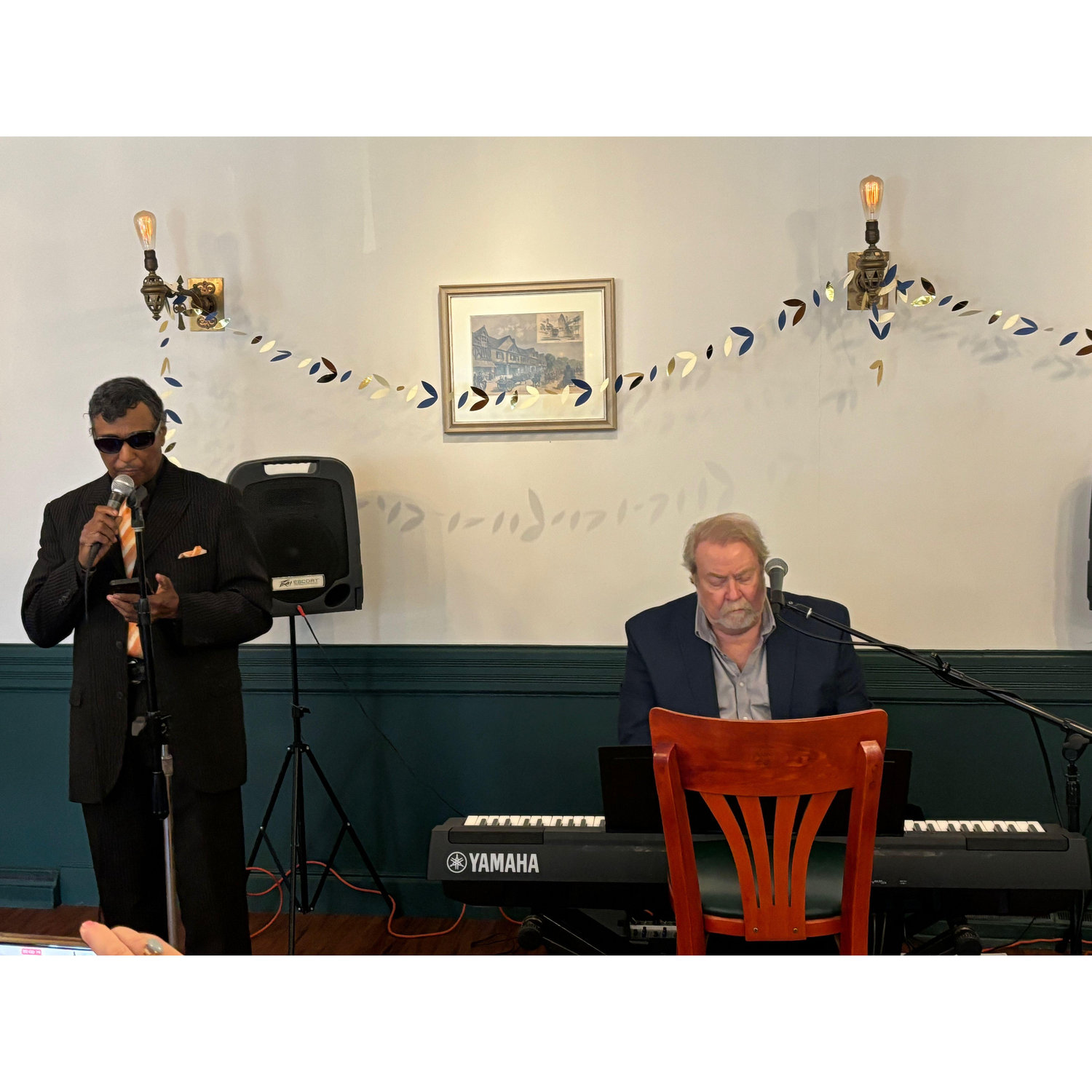 Jimmy sings "Unforgettable" with Dave at the Piano