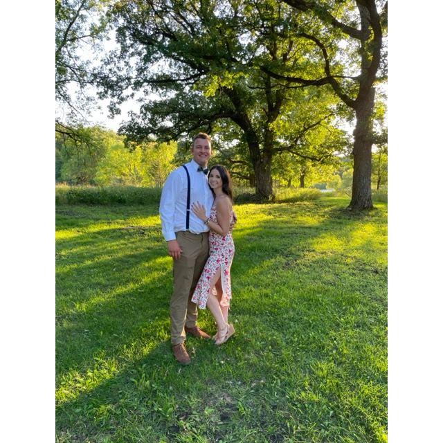 Derek and Ayrika's wedding. - 2021
