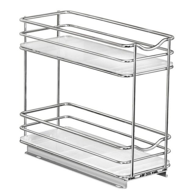 Lynk Slide Out Two-Tier Spice Rack, 4"