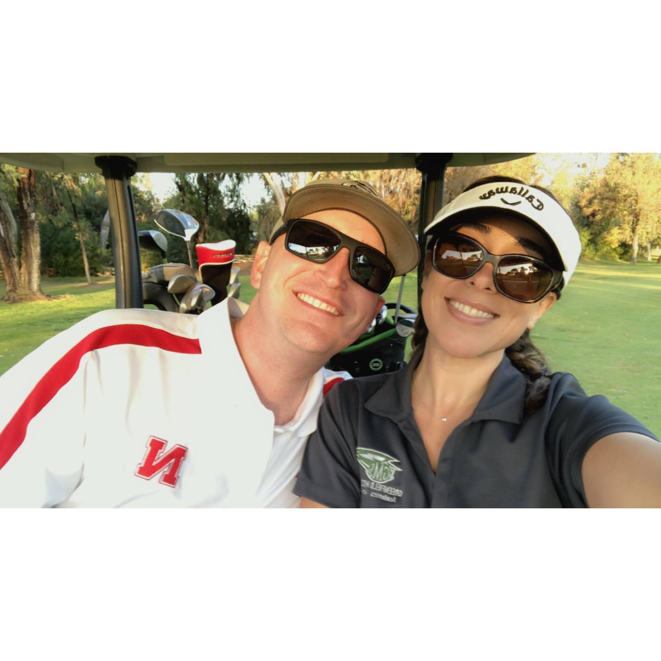 Where: Cottonwood Golf Club, CA 
When: May 13, 2021
Why: Andy came out to visit and one thing we love to do together is golf.