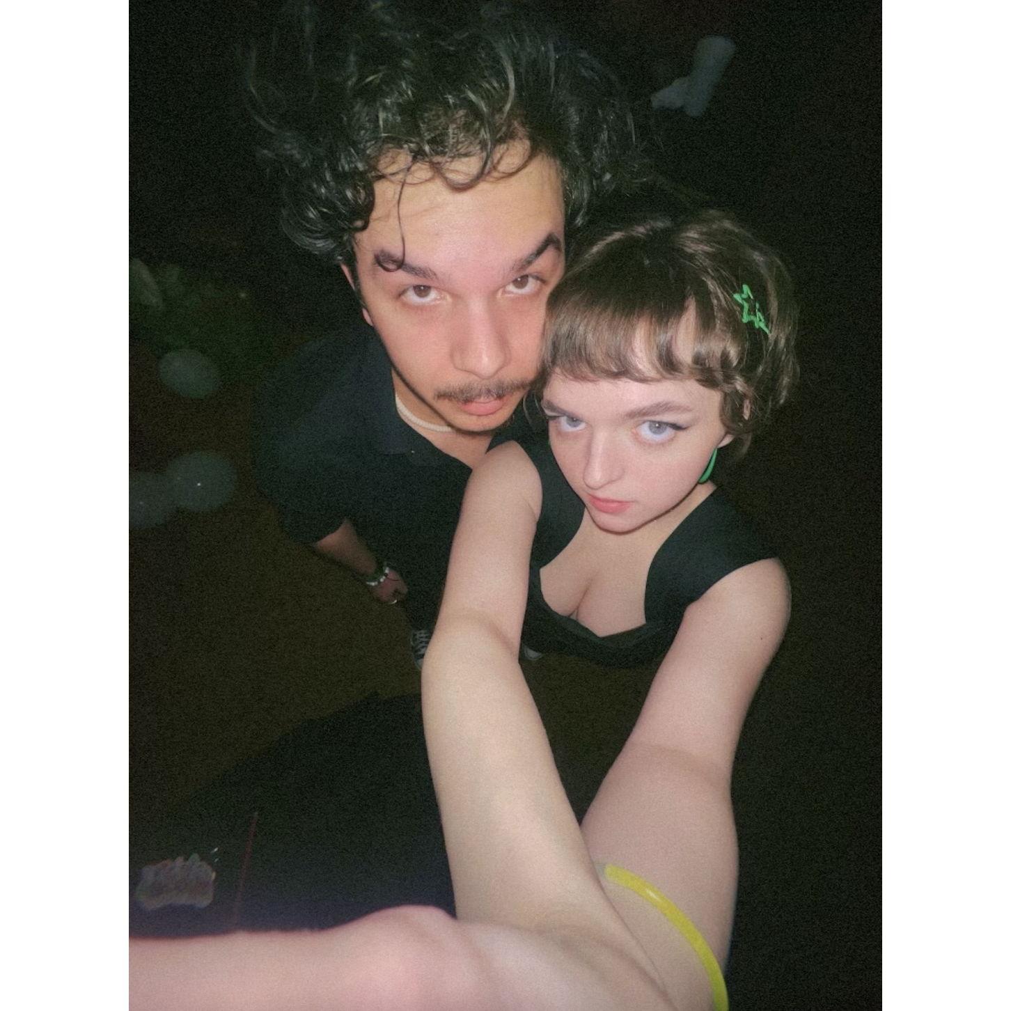 Matt and Raf at the Hanukkah Dance