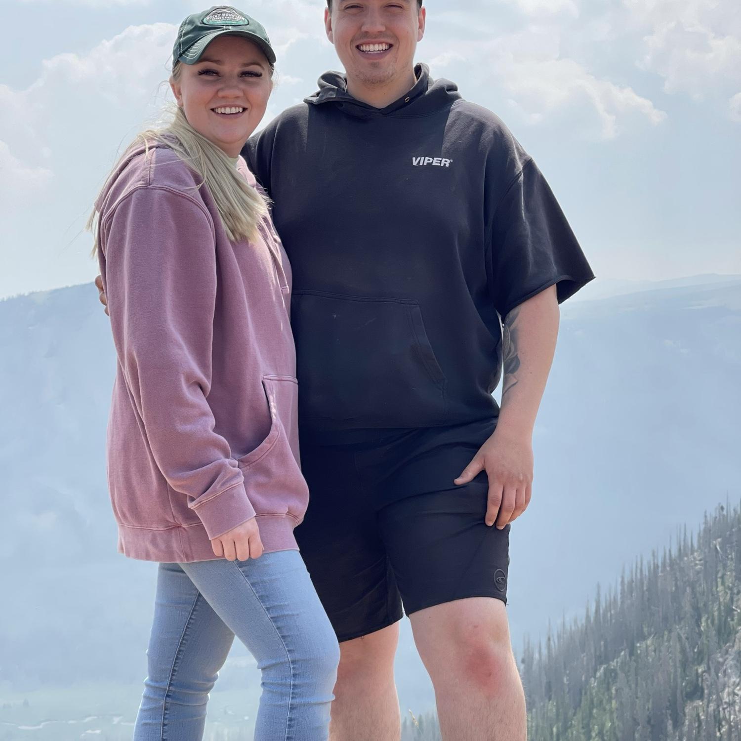 7/25/21, side by side ride to the top of Elizabeth Ridge