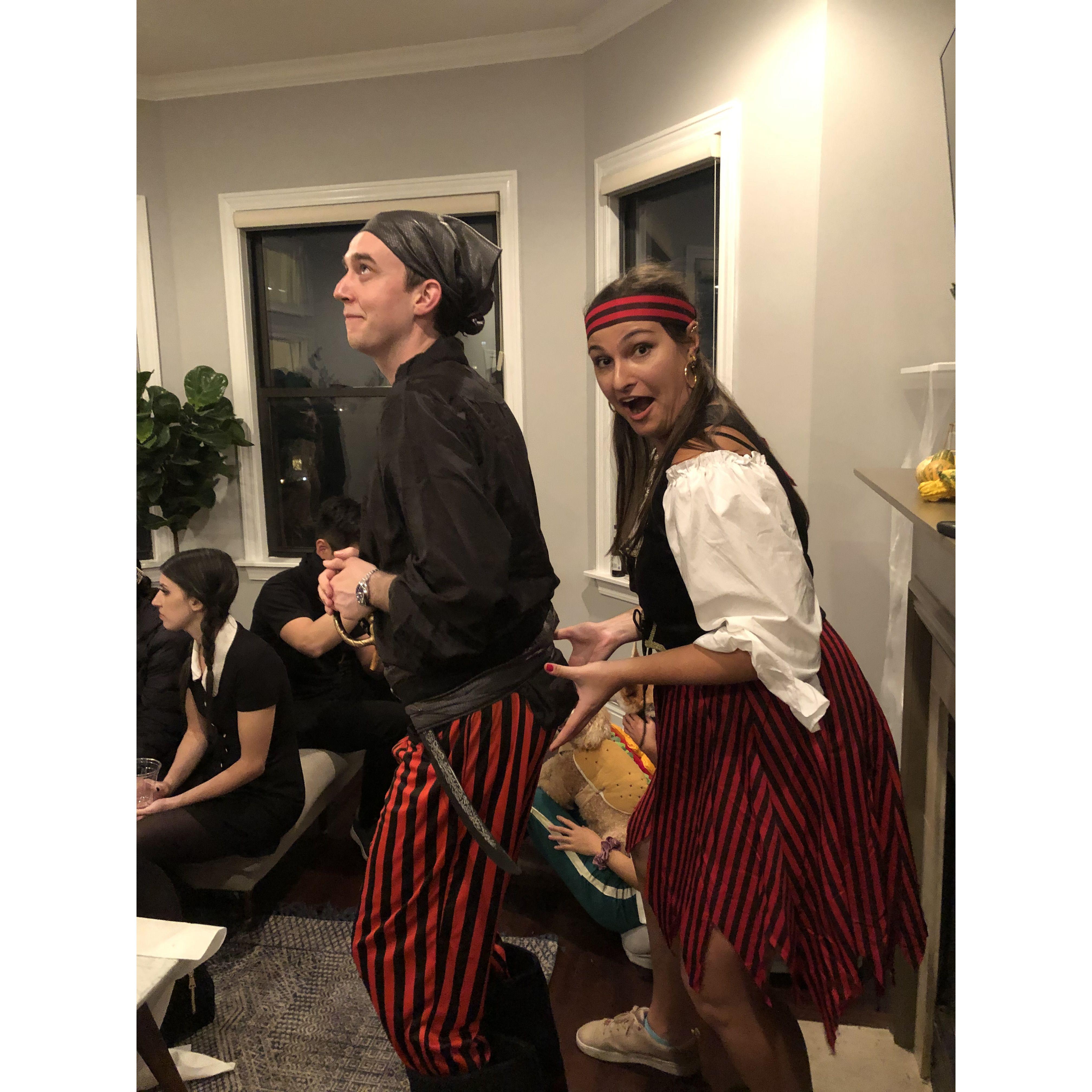 On the quest for some pirates' booty.
