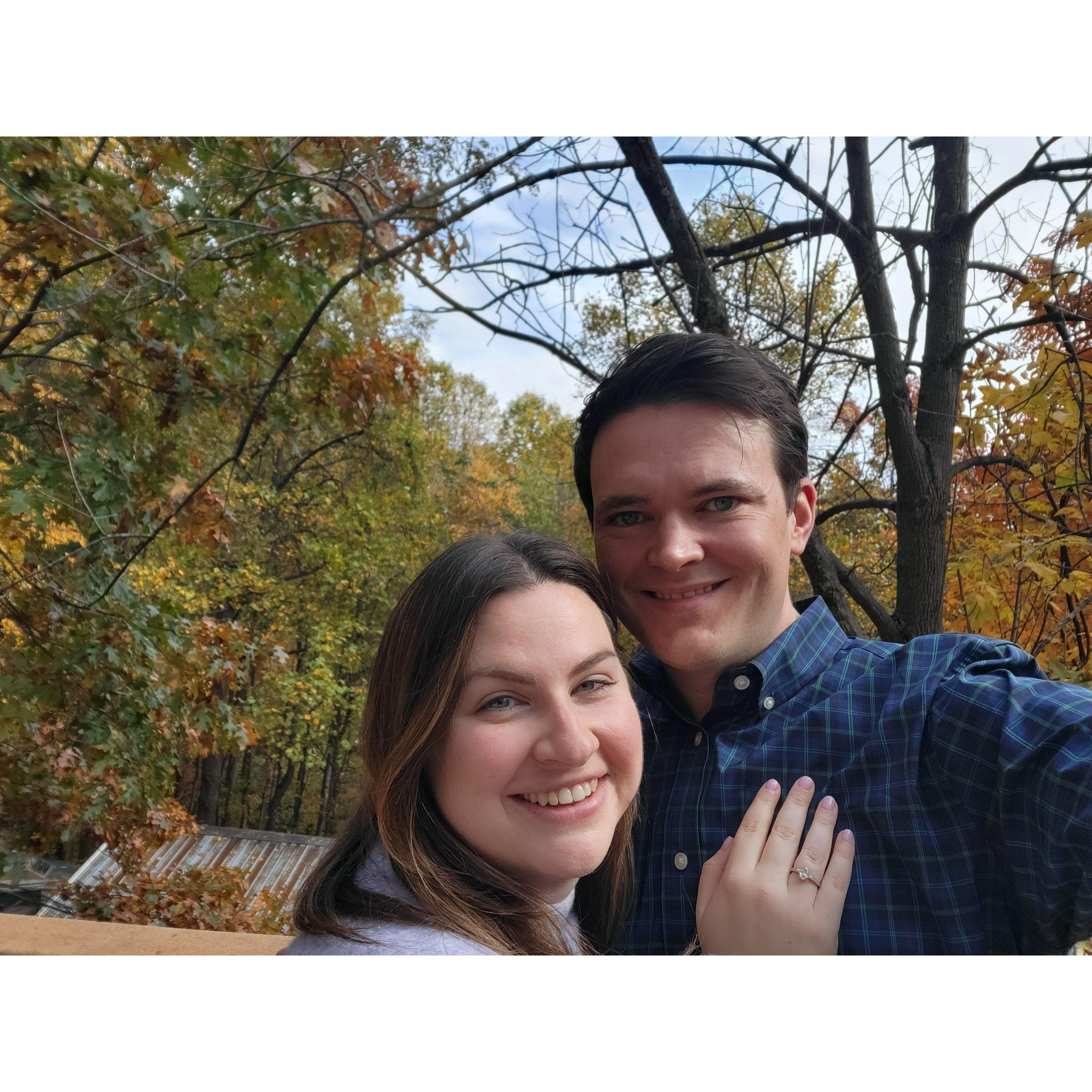 Newly engaged!