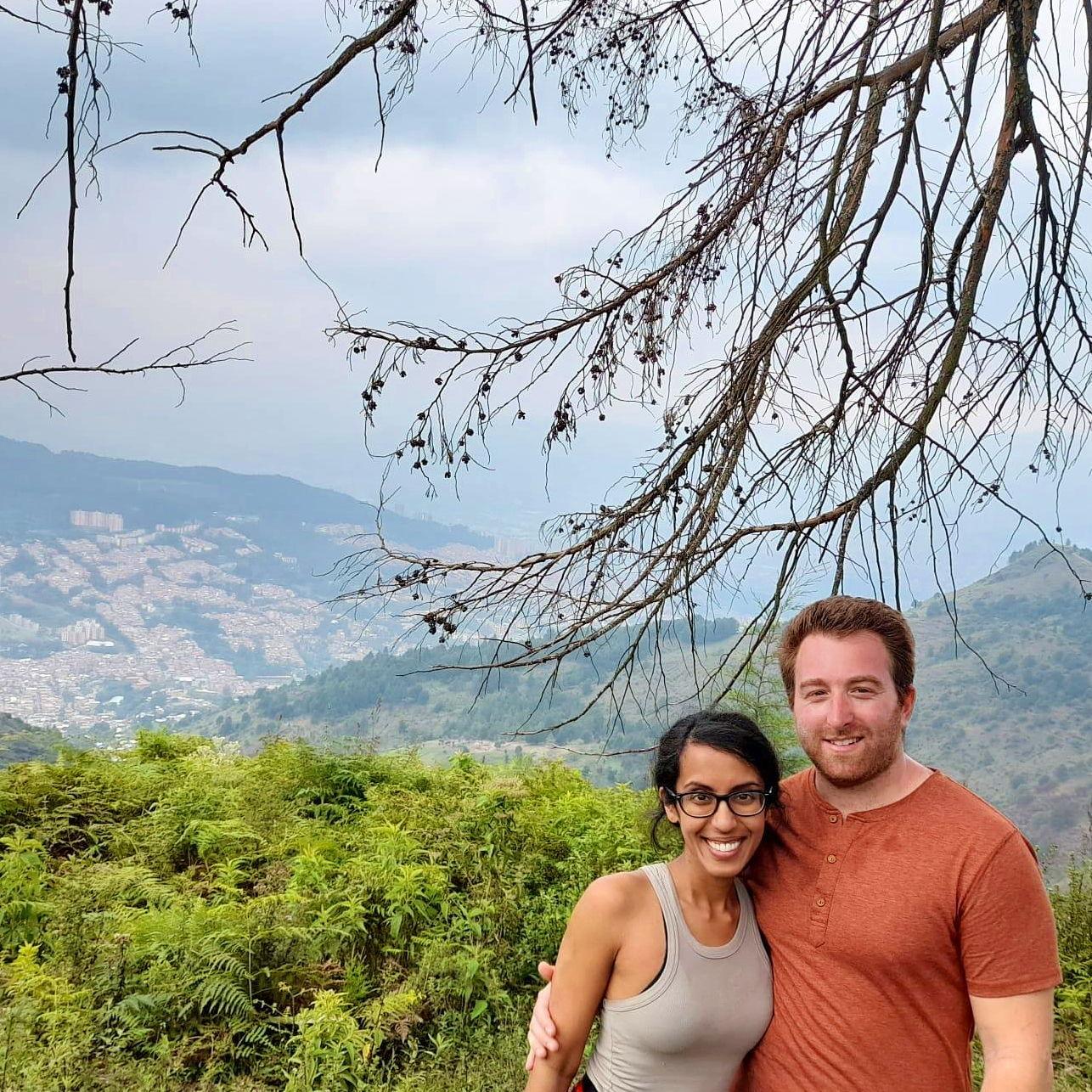 getting lost with a few strangers on a hike in medellin