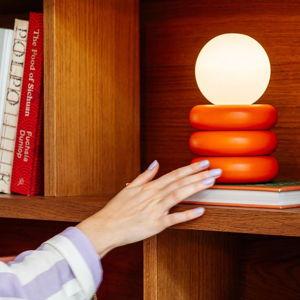 House of Peel Orange Cordless Table Lamp