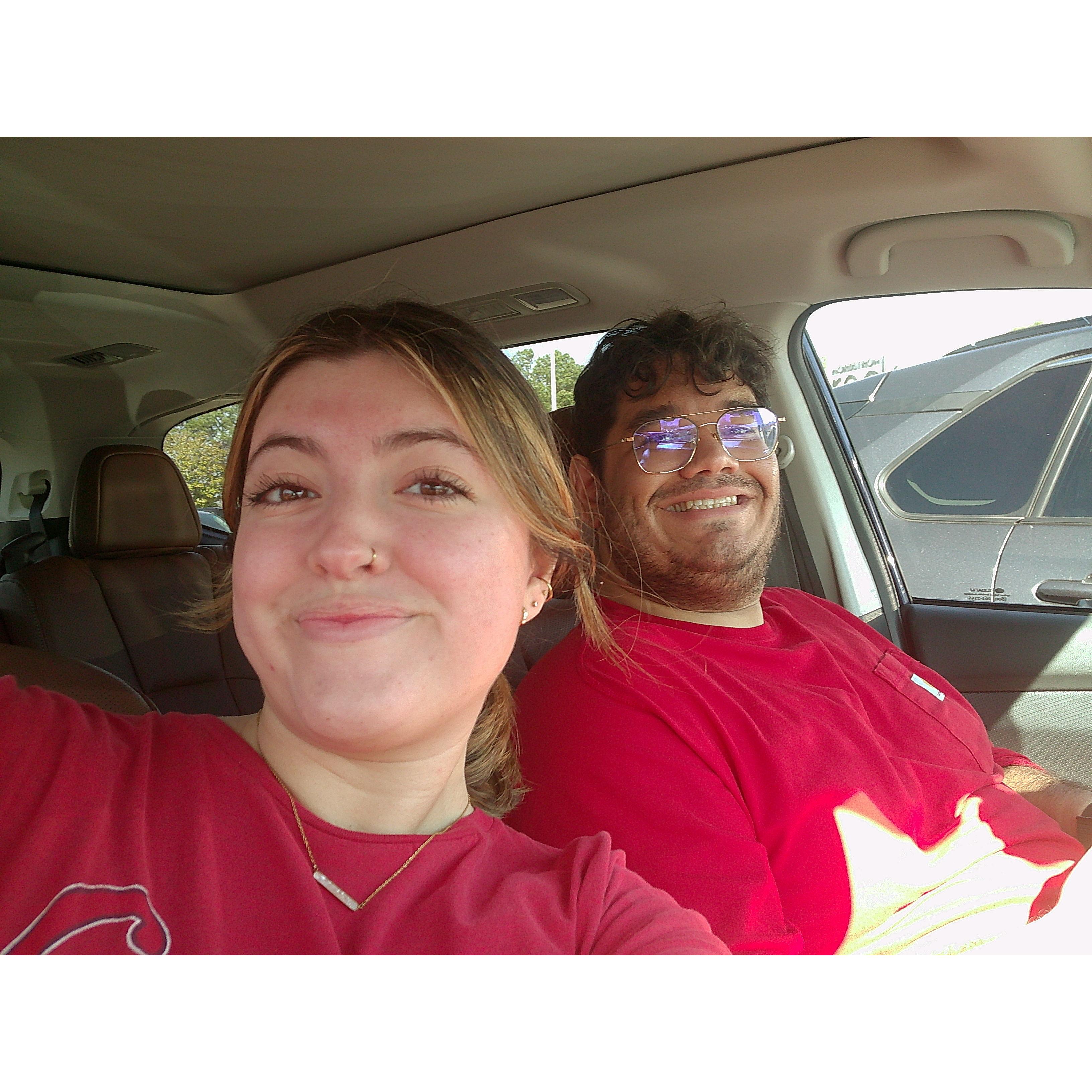 Just another roadtrip! and we matched!