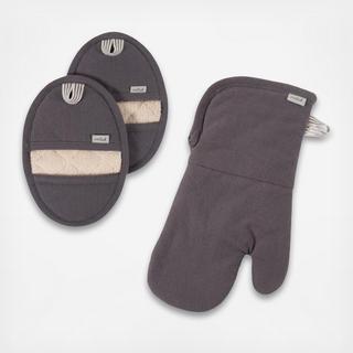 Rooted Sustainable Oven Mitt & Pot Grabbers Set