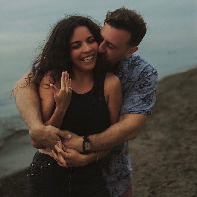 July 4th, 2024 — Buffalo, NY, at Uncle Rocco’s house. We decided to say yes!