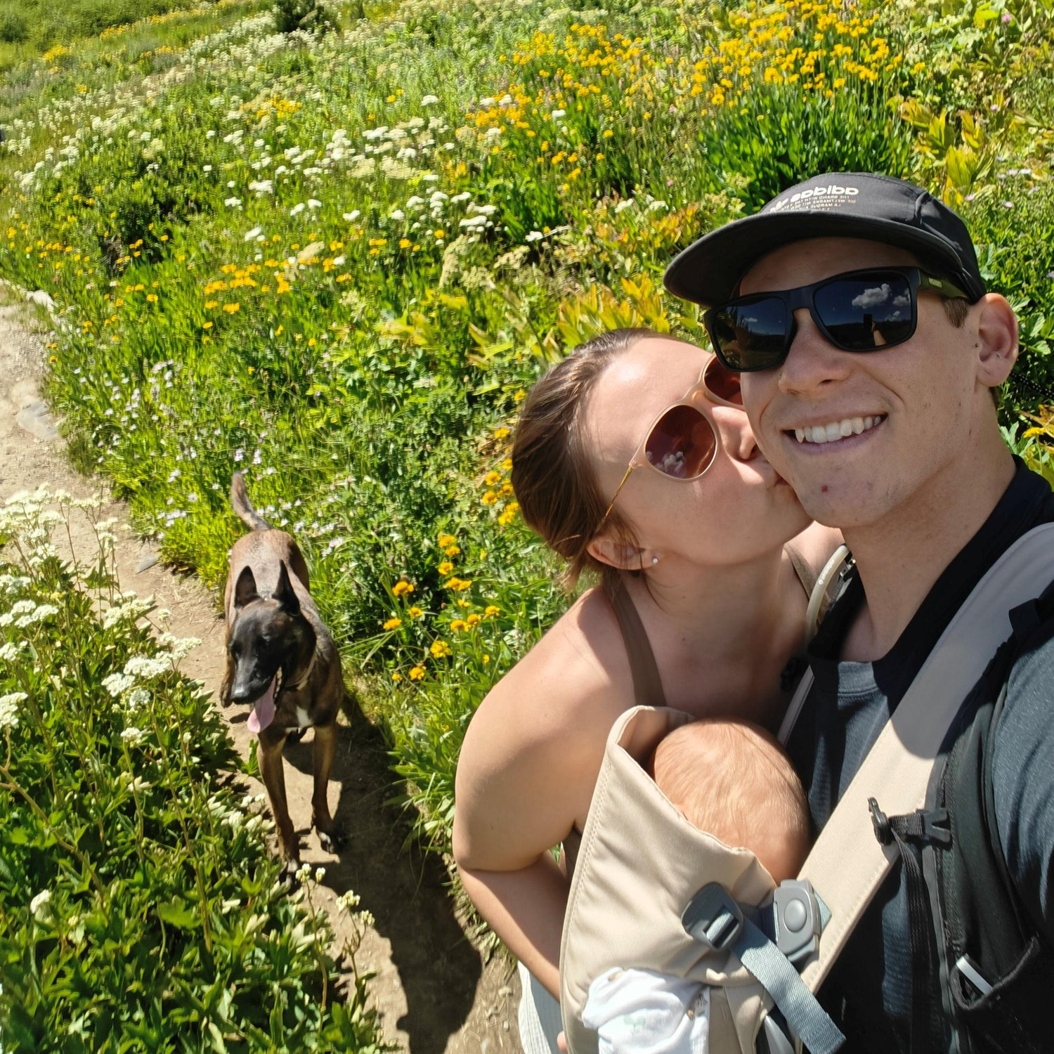 First family hike with our baby boy