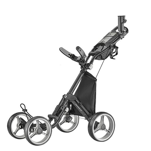 CaddyTek Explorer V8 - SuperLite 4 Wheel Golf Push Cart, Explorer Version 8