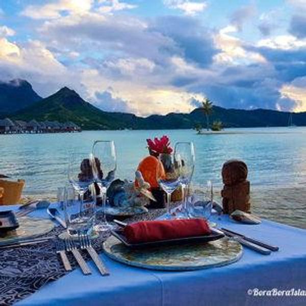 Private Dinner in Bora Bora