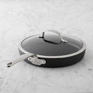 WILLIAMS SONOMA - GreenPan™ Black Ceramic Nonstick Grill Pan with Lid