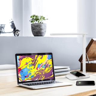 LED Desk Lamp with Wireless Charging