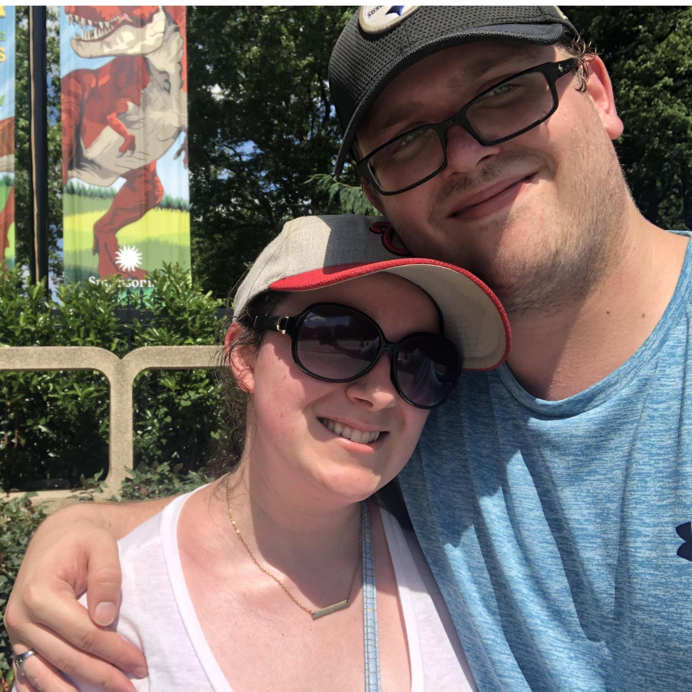 Us at the Washington DC Zoo