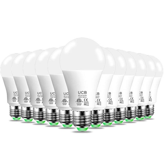 UCB Alexa Light Bulb 130W Equivalent, Smart Light Bulbs Warm White to Daylight Tunable, A19 E26 Bluetooth LED Bulbs for Bedroom Kitchen Living Room Office（12 Pack）