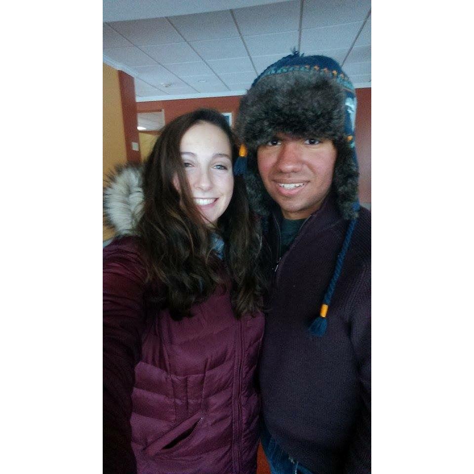 Nov 2014: We spent my birthday on a walk around campus