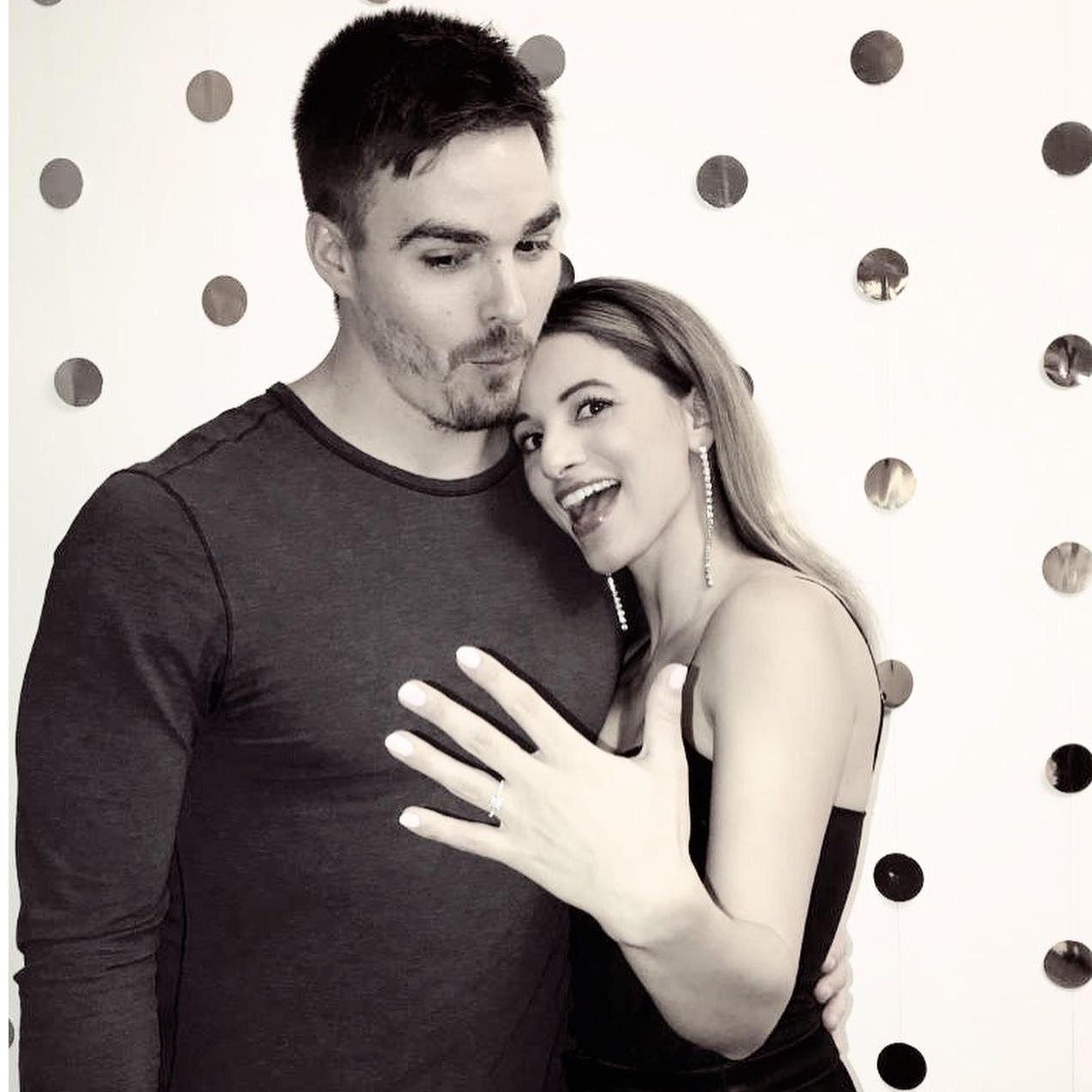The night we got engaged! NYE 2022
