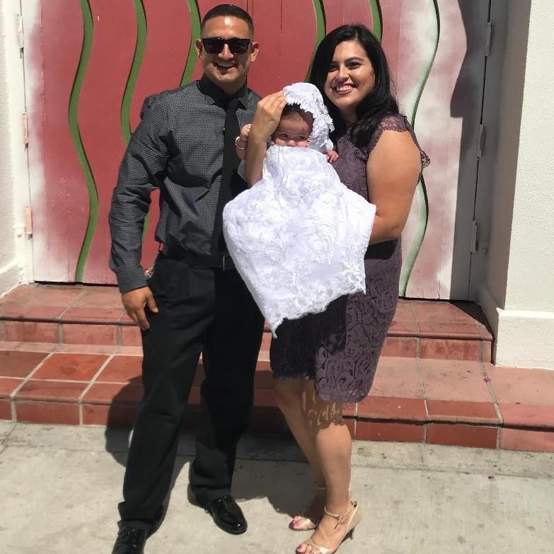 We were blessed to be chosen as godparents for our goddaughter, Athena!