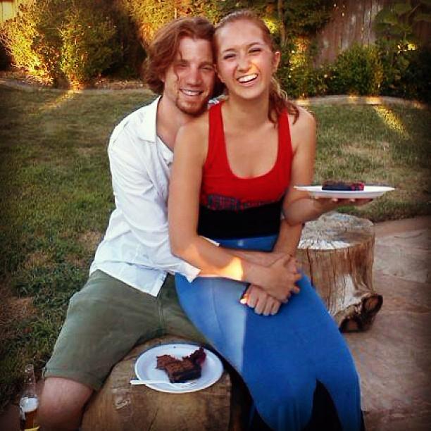 Our 'Welcome Home Party' after a year abroad in Spain. We brought back some Spanish culture with my flamenco performance and Shane's Spanish hair style :)