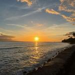 Check out a beach sunset!