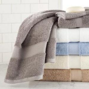 Pima Cotton Towel Collection- Wash Cloths (Sand)
