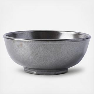 Pewter Stoneware Berry Bowl