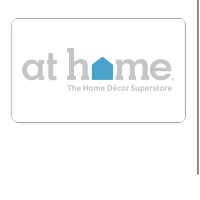 At Home Gift Card