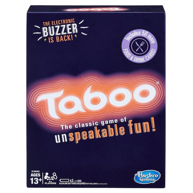 Taboo Party Board Game With Buzzer for Kids Ages 13 and Up (Amazon Exclusive)