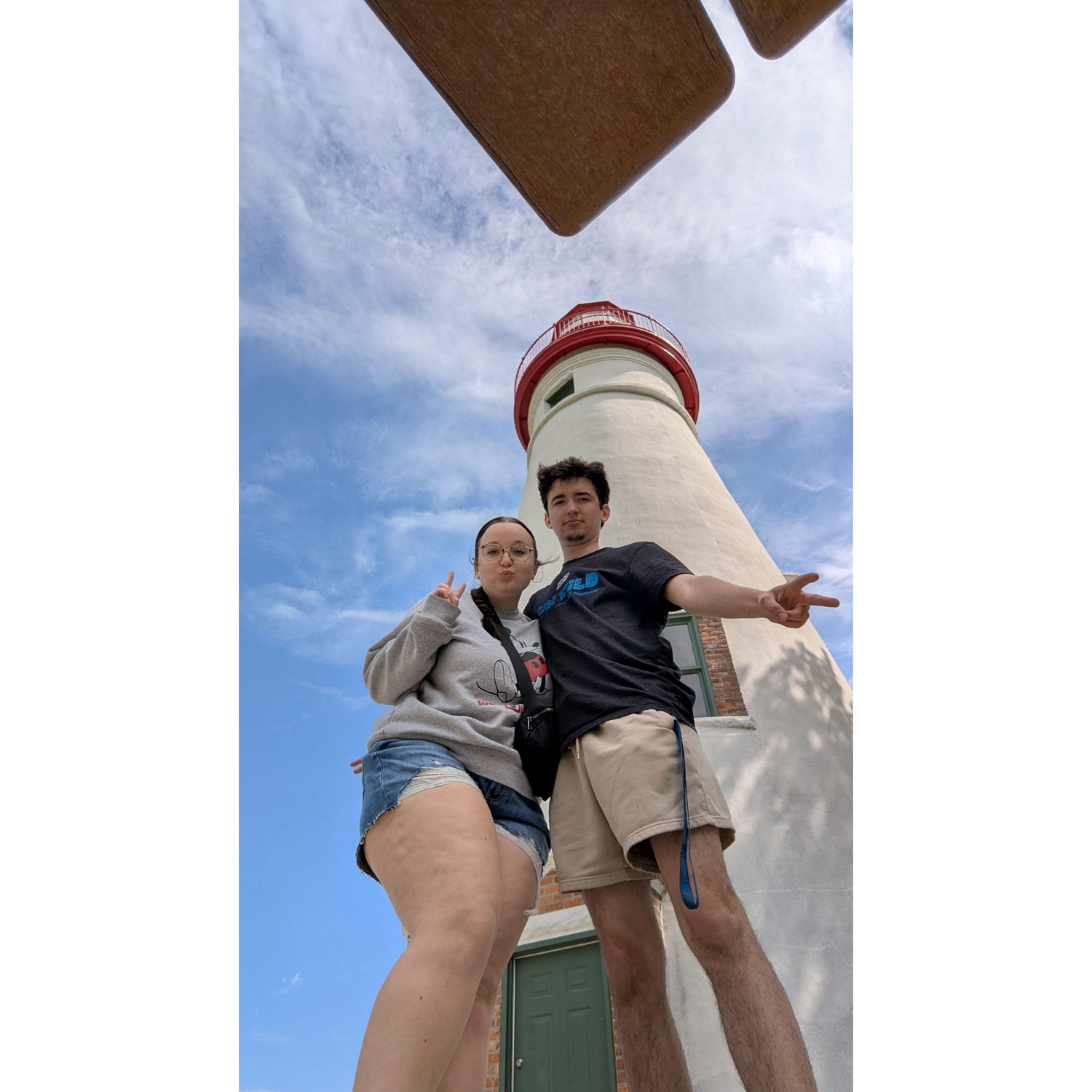 mini engagement trip to lake erie!