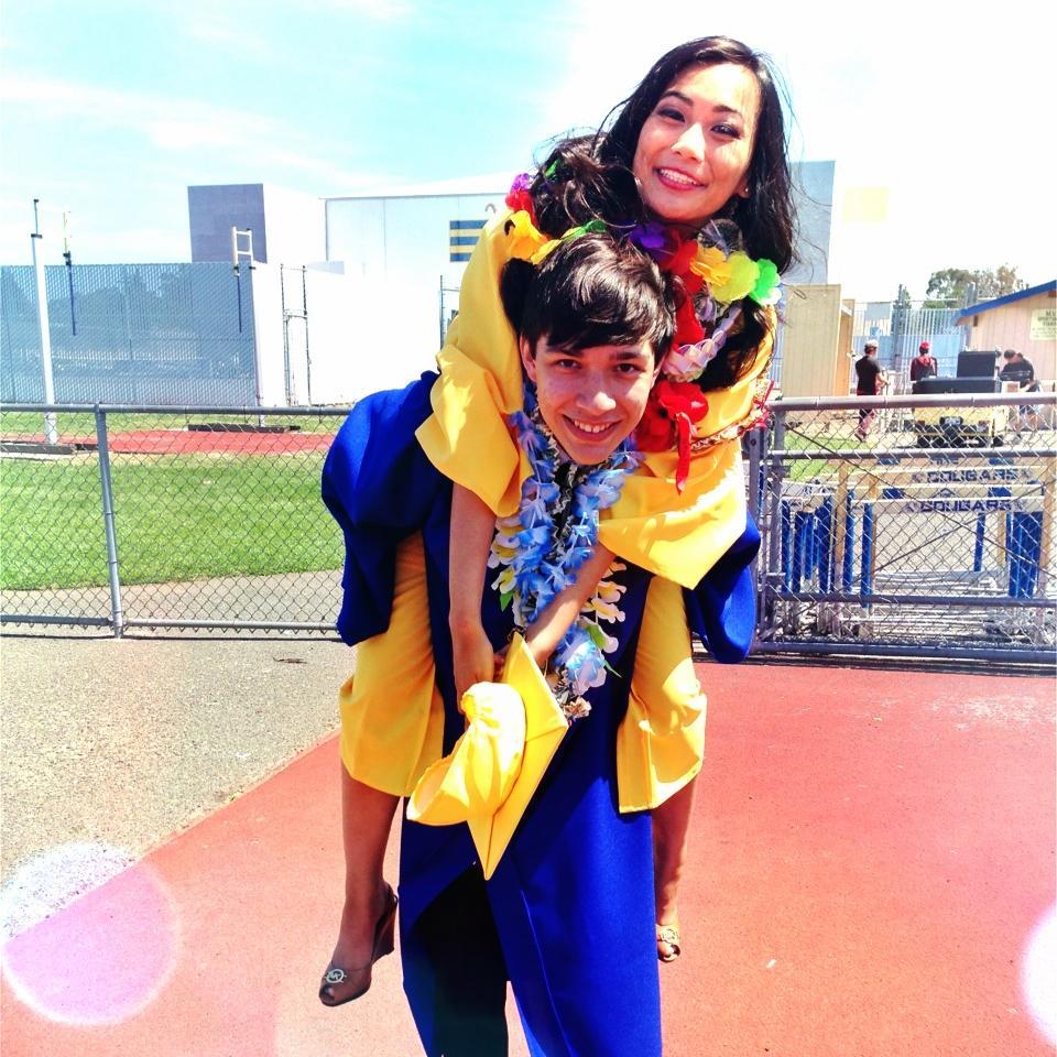 Merrie Kris & Nathan graduate High School together! (2013)