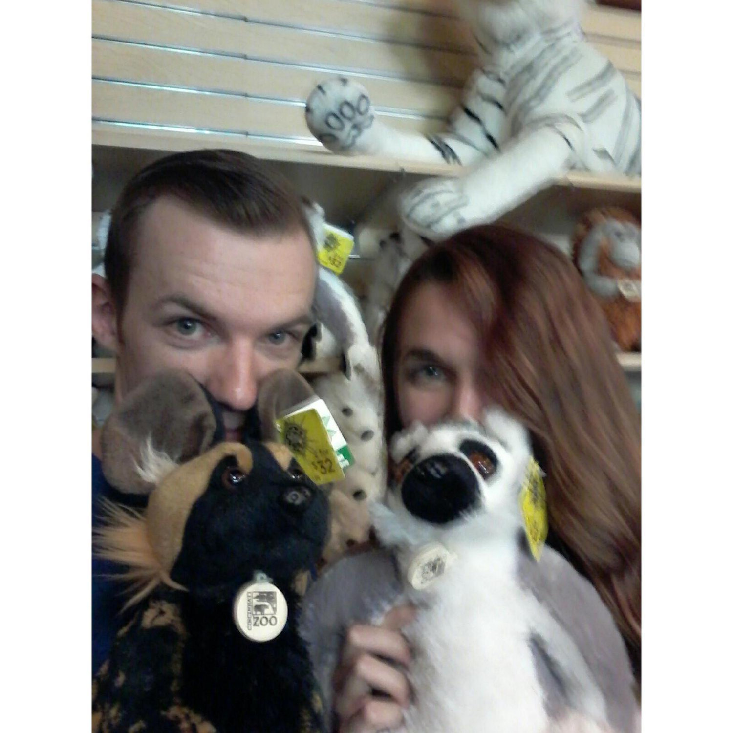 First Date! First picture together! (Shakey and blurred because he was nervous)