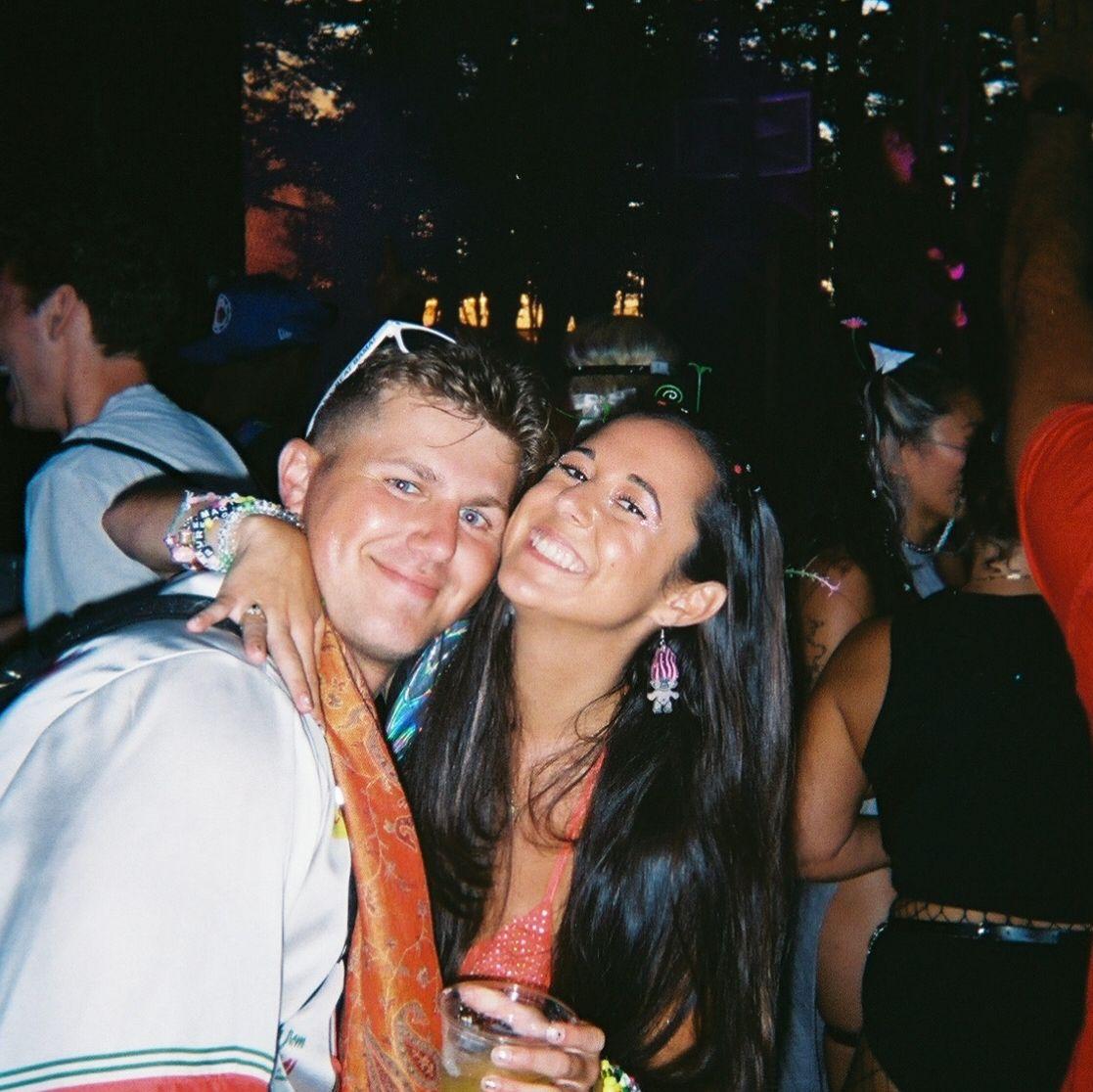 At the music festival where we met :)