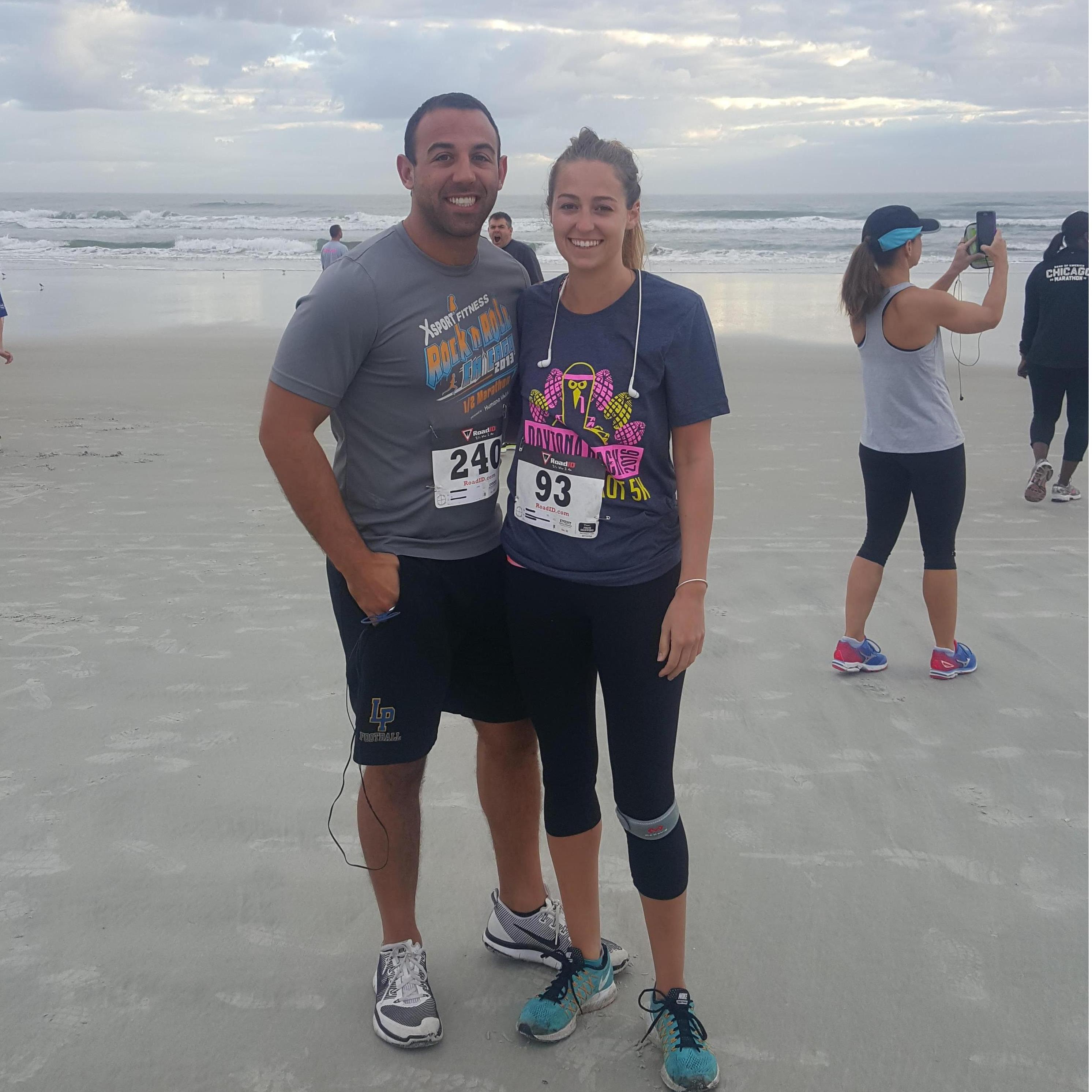 doing the very tough Turkey Trot on Thanksgiving in Daytona 2016