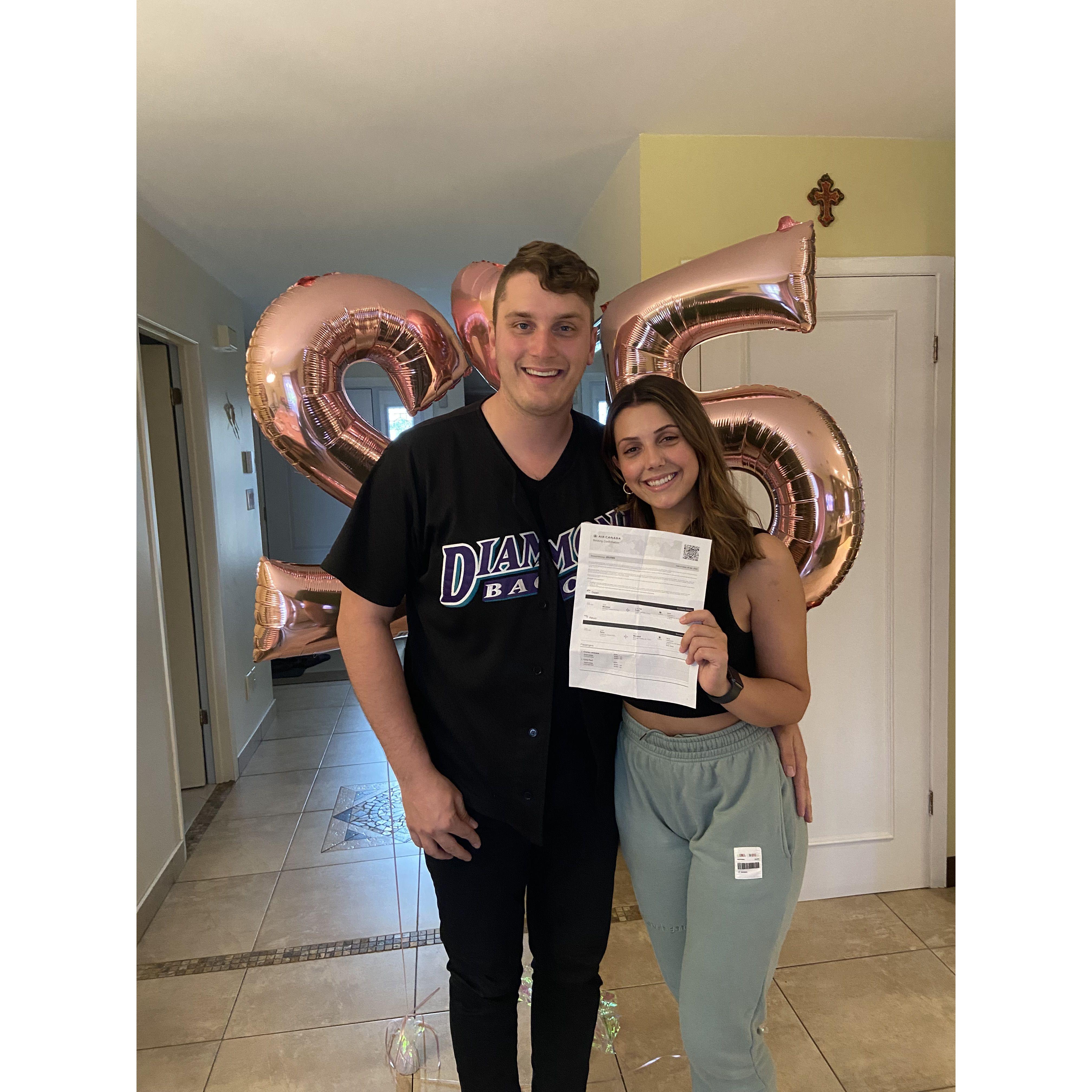 Little did Tania know that her dream engagement was being planned