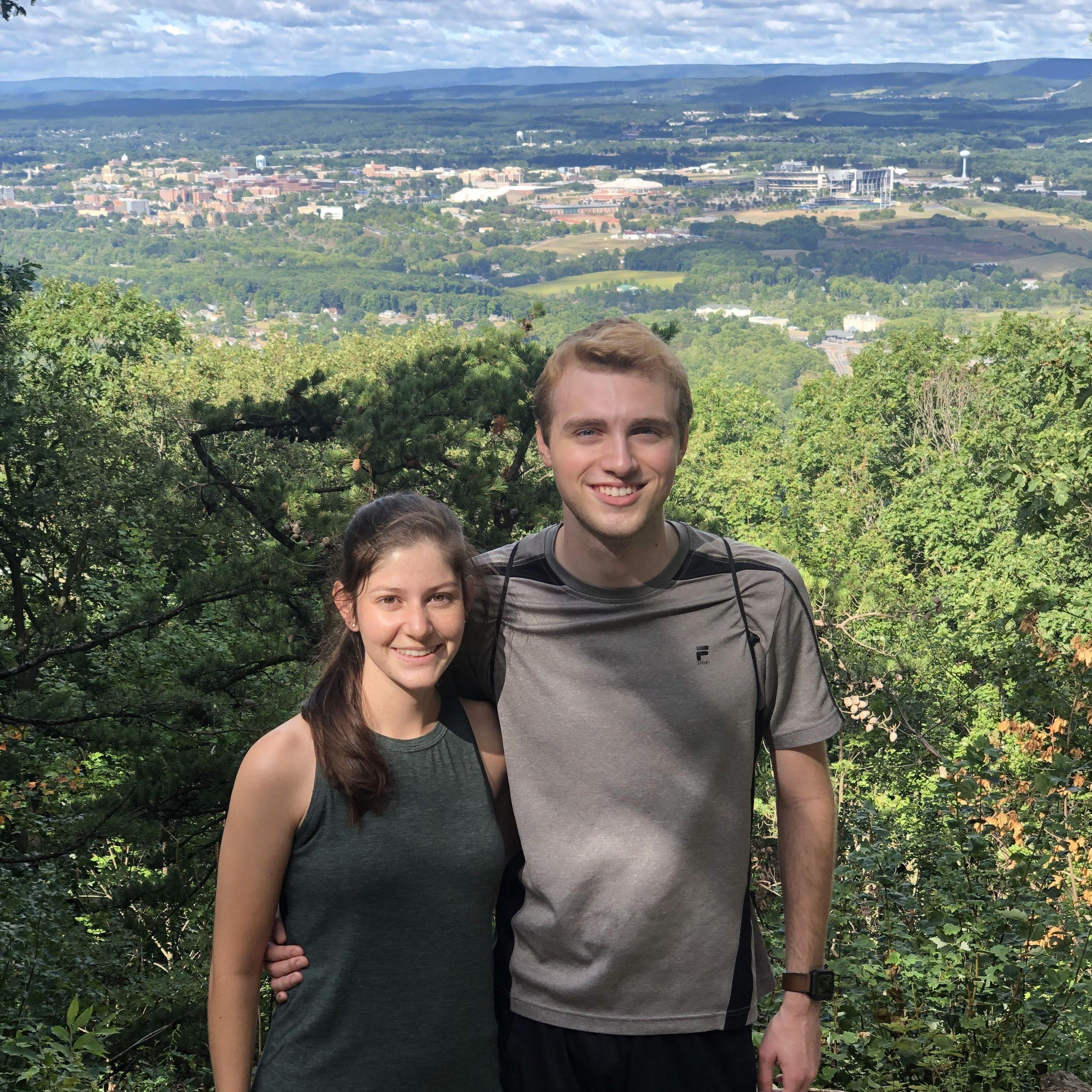 Beautiful hike on Mt. Nittany.