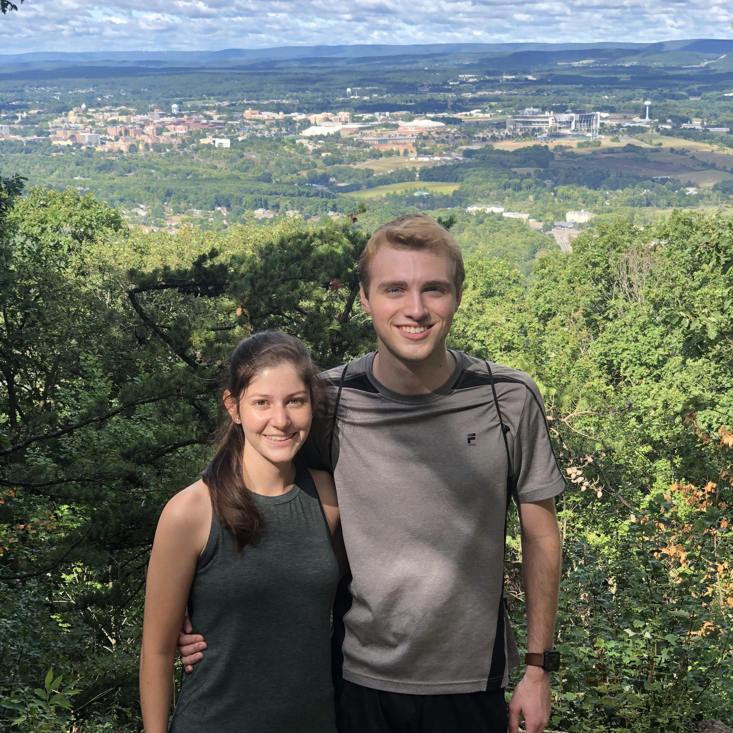 Beautiful hike on Mt. Nittany.