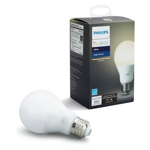 Philips Hue A19 60W Smart LED Bulb White