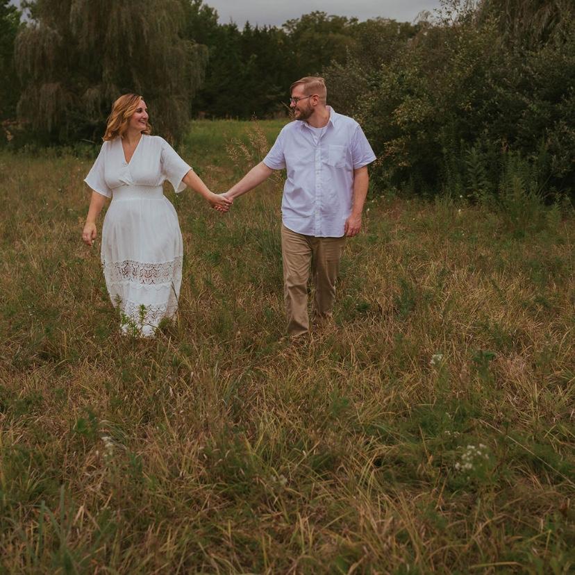 Engagement photoshoot at White Lake in New Jersey. August 2025