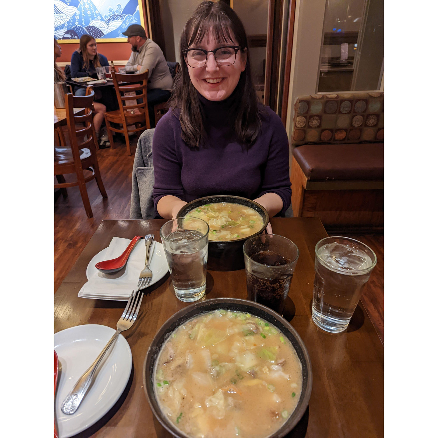 The site of our first date (Furoshiki in Rochester)